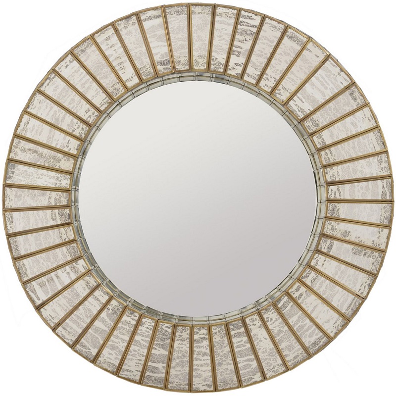 Silver & Gold Glass Mirror- Shaws Interiors Silver & Gold Glass Mirror- Shaws Interiors