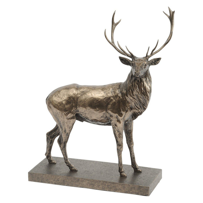 Antique Bronze Stag-Shaws Interiors Antique Bronze Stag-Shaws Interiors